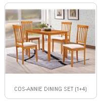COS-ANNIE DINING SET (1+4)